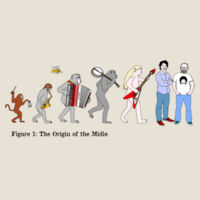 Origin of the Midle - Woman's Scoop Neck Design