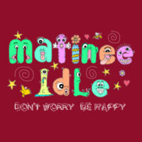 Don't Worry Be Happy - Women's Scoop Neck Design