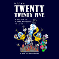 Twenty Twenty Five Smoko Back Women's V-Neck Design