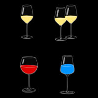 One Wine, Two Wine, Red Wine, Blue Wine Women's Design