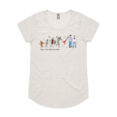 Origin of the Midle - Woman's Scoop Neck Thumbnail