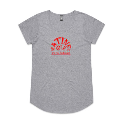 Are You Hip Enough Red - Woman's Scoop Thumbnail