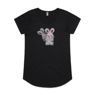 Bunnies - Women's Scoop Neck Thumbnail