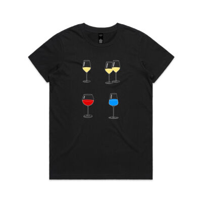 One Wine, Two Wine, Red Wine, Blue Wine Women's Thumbnail