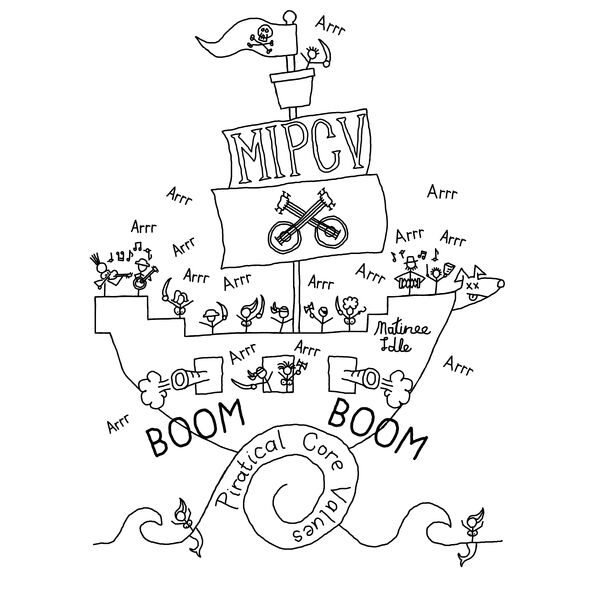 Matinee Idle Piratical Core Values - Black Thumbnail